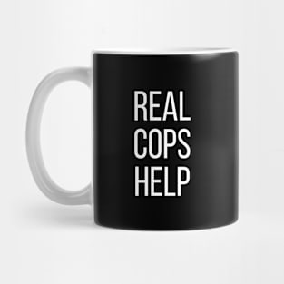 Real Cops Help Mug